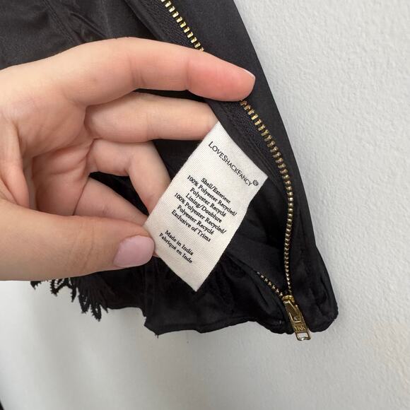 Loveshackfancy Mori Corset Bustier Lace Top Size 12 - Picture 11 of 12